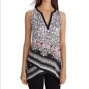 WHBM Light SilkyLayered Sleeveless Tunic
